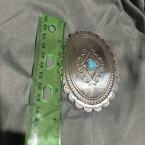 Navajo heart belt buckle - Picture 3 of 7